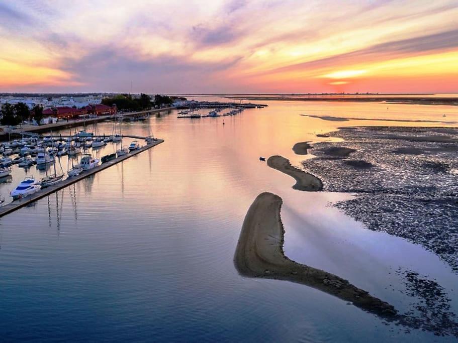 A Gaivota Ria Formosa Waterfront Lux Apart With Pool, Olhao, Algarve Zewnętrze zdjęcie